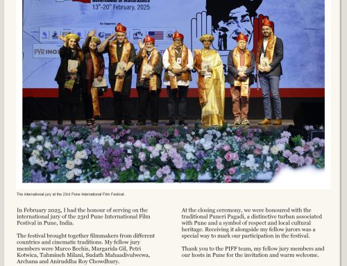 International Jury Member at Pune International Film Festival 2025